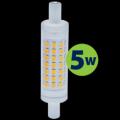 LD10053 - LEDURO LED R7s 5W 3000K 360° 78mm